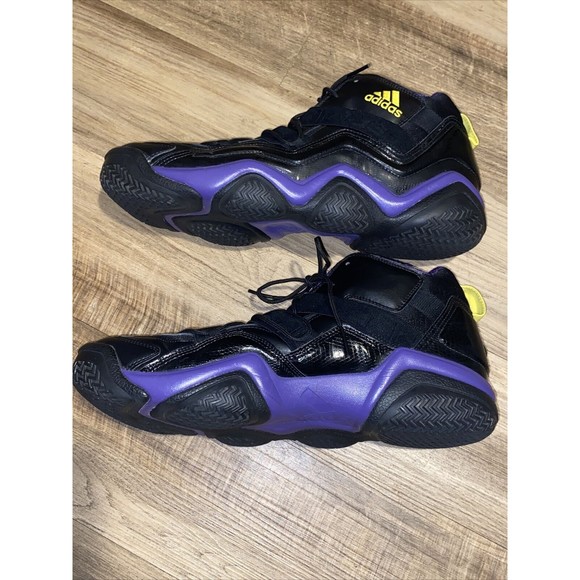 Adidas Top Ten 2000 Lakers Men’s Black Purple Mid-Calf Sneakers Sz 14 main image 10